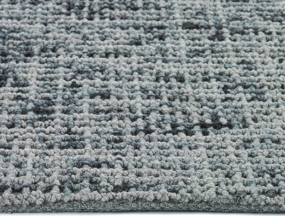 Kaleen Lucero Rug, Graphite 4''x6''