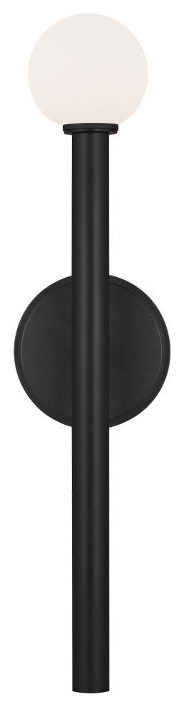 Kelly by Kelly Wearstler 1-Light Nodes Sconce, Midnight Black