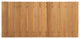 Sectional Sofa Chair Table Set, White Natural, Teak Wood, Modern, Outdoor Patio