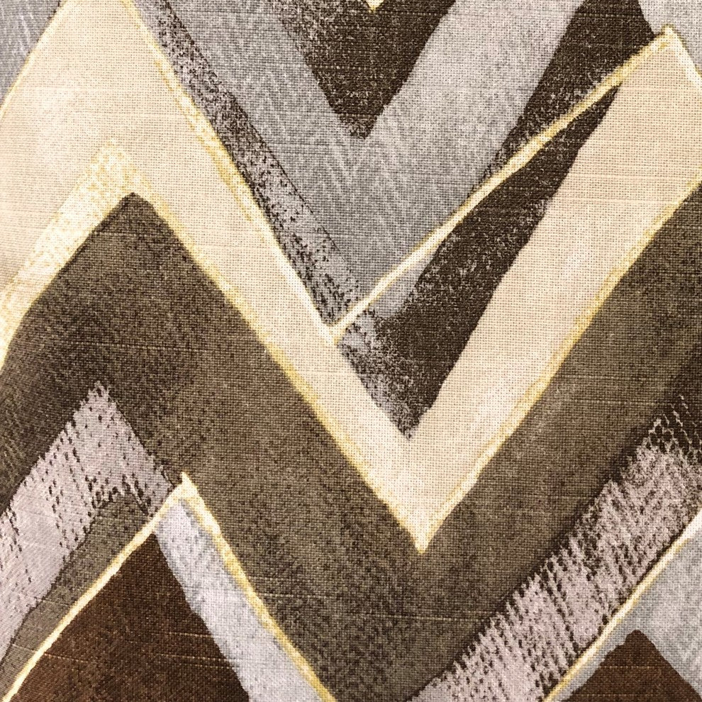 Badger Cove Brown Luxury Throw Pillow, 22"x22"