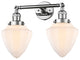 Innovations 208-PC-G661-7 2 Light Bath Vanity Light, Polished Chrome