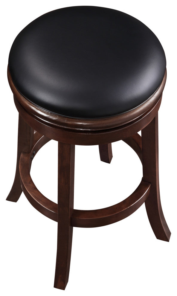 29\" Boraam Backless Barstool, Cappuccino