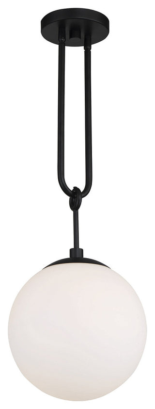 Becker 1-Light Matte Black Pendant
