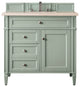 Brittany 36" Sage Green Single Vanity w/ 3 CM Eternal Marfil Quartz Top