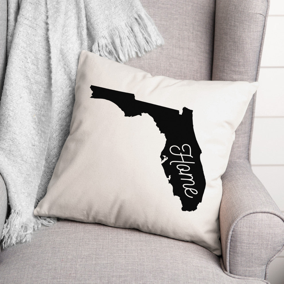 Florida Home 18x18 Spun Poly Pillow