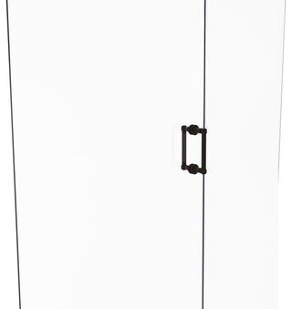 Contemporary 6" Back to Back Shower Door Pull, Oil Rubbed Bronze