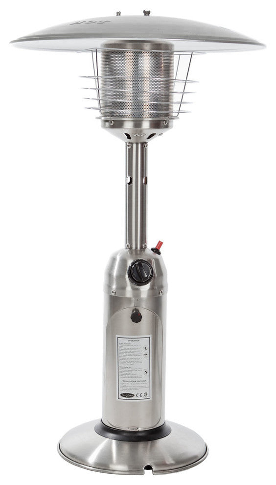 Table Top Patio Heater, Stainless Steel