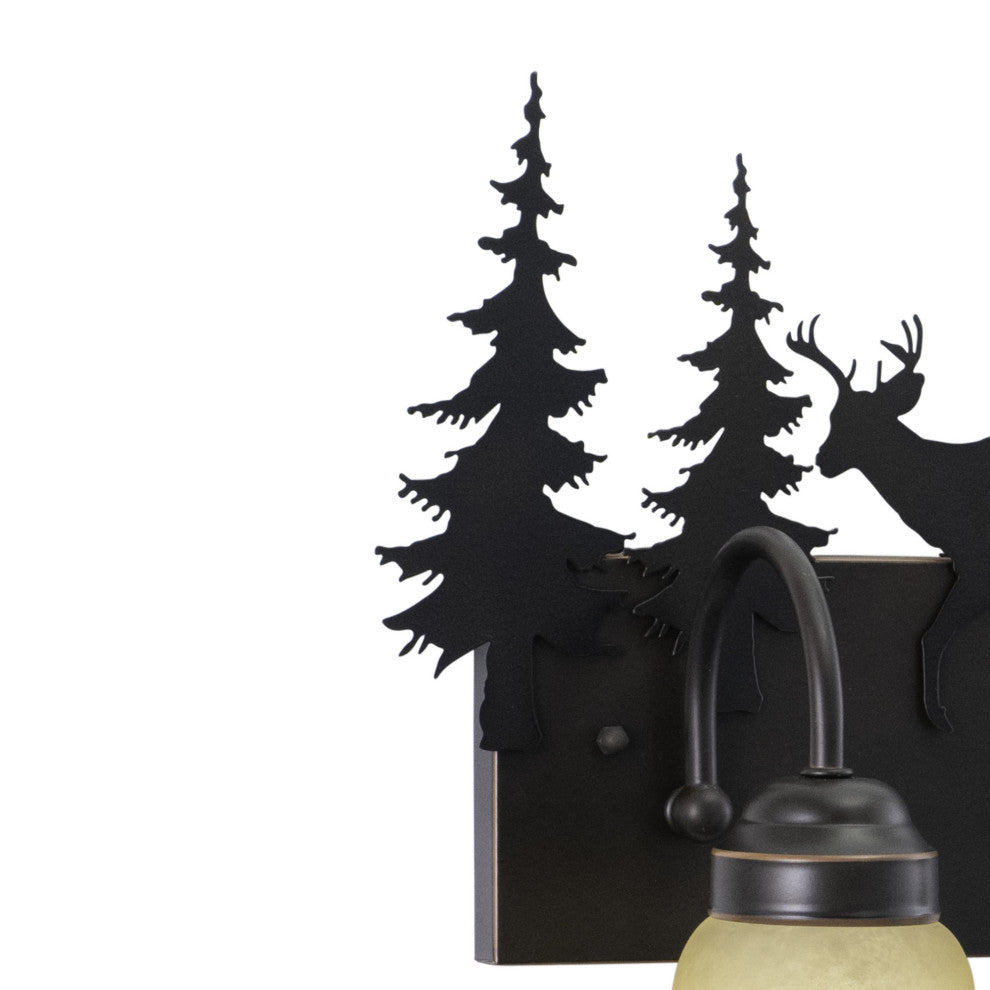 Vaxcel Lighting VL55402BBZ Bryce 2 Light 16-3/4"W Bathroom Vanity - Burnished