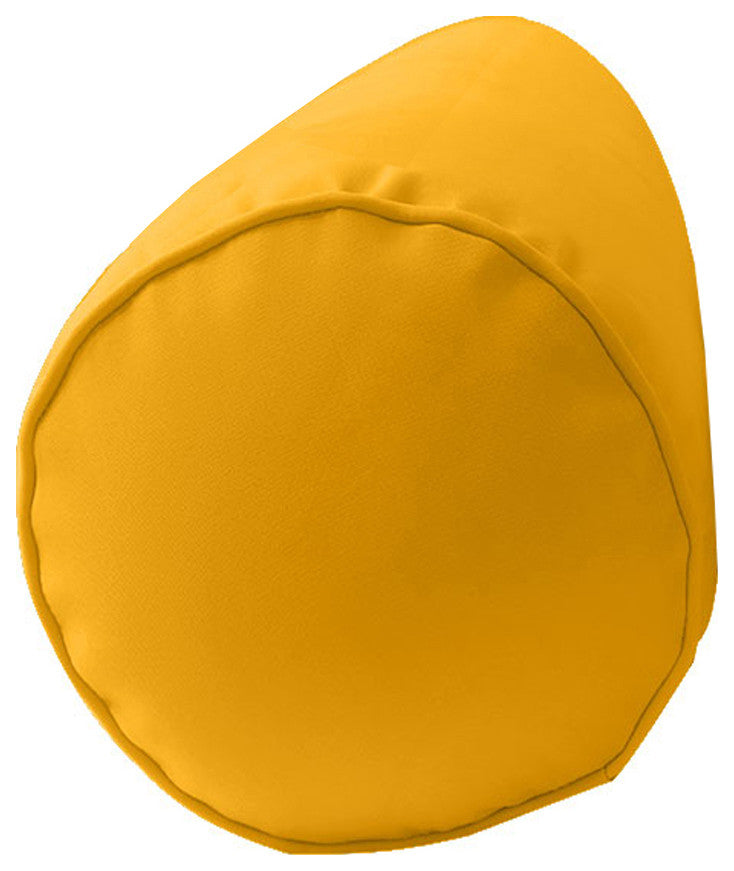 |COVER ONLY| Outdoor Piped Trim Large 26" x 6" Bolster Pillow Slipcover AD108