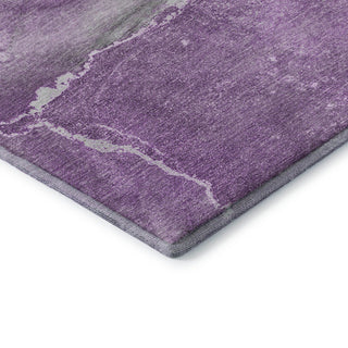 Premium Machine Washable Mayfield AMF524 Lilac 2'3" x 7'6" Runner Rug