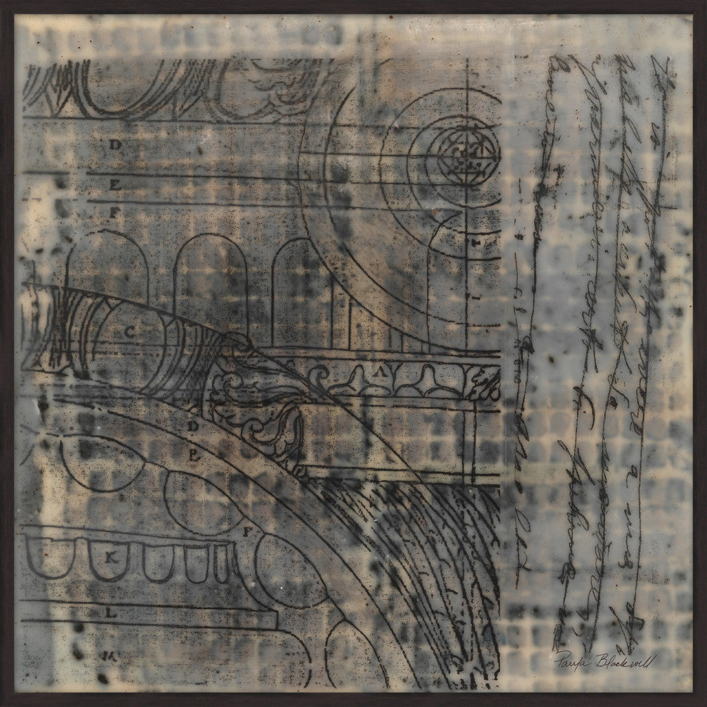 Encaustic Column 9, Giclee Reproduction Artwork