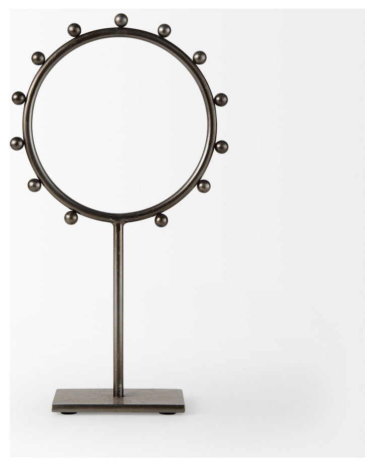 Elio 8.3Lx3.0Wx15.0H Large Studded Hoop Object