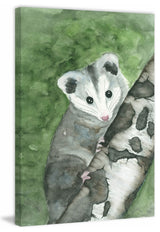 "Curiosity" Painting Print on Wrapped Canvas, 40"x60"