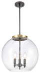 INNOVATIONS 221-3S-BAB-G122-16-LED 3-Light Pendant Black Antique Brass