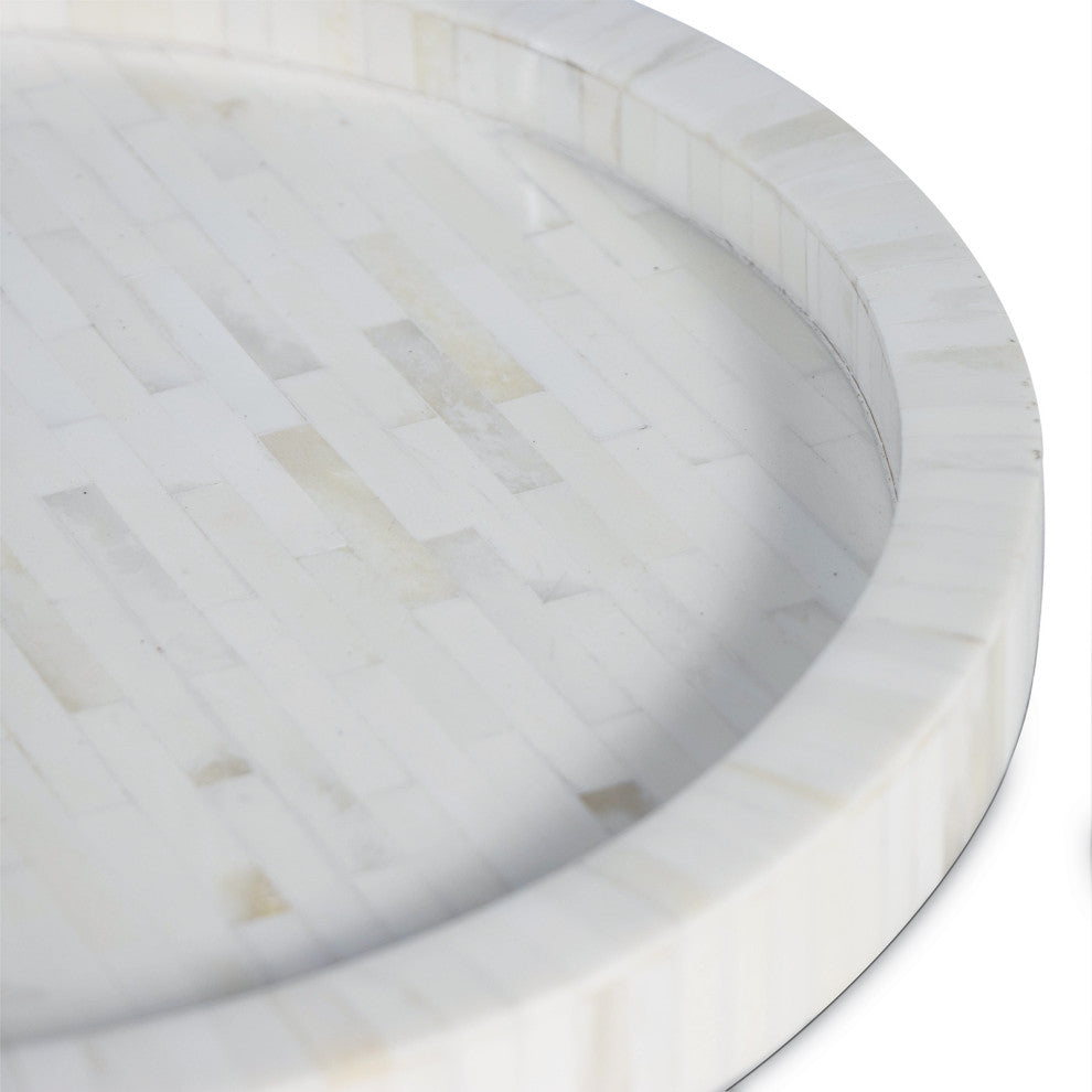 Capri Bone Tray, Natural