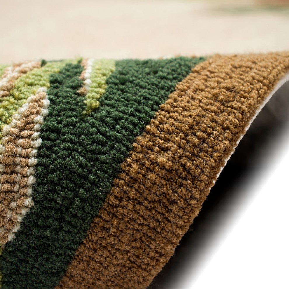 Ravella Forest Border Indoor/Outdoor Rug Natural 2'x3'