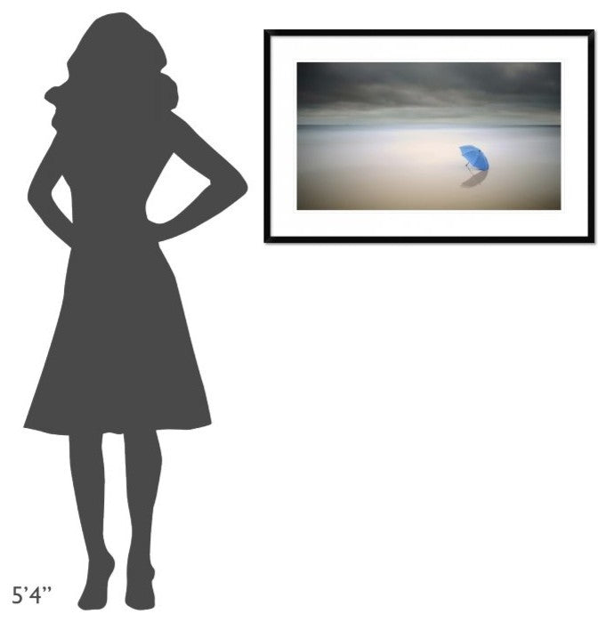 "Summer Rain" Framed Digital Print by Paulo Dias, 38x24"