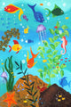 Marmont Hill, "Happy Fish III" by Nicola Joyner Painting Wrapped Canvas, 20x30