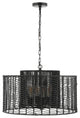 Safavieh Brynora 4 Lt 25" Pendant, Black