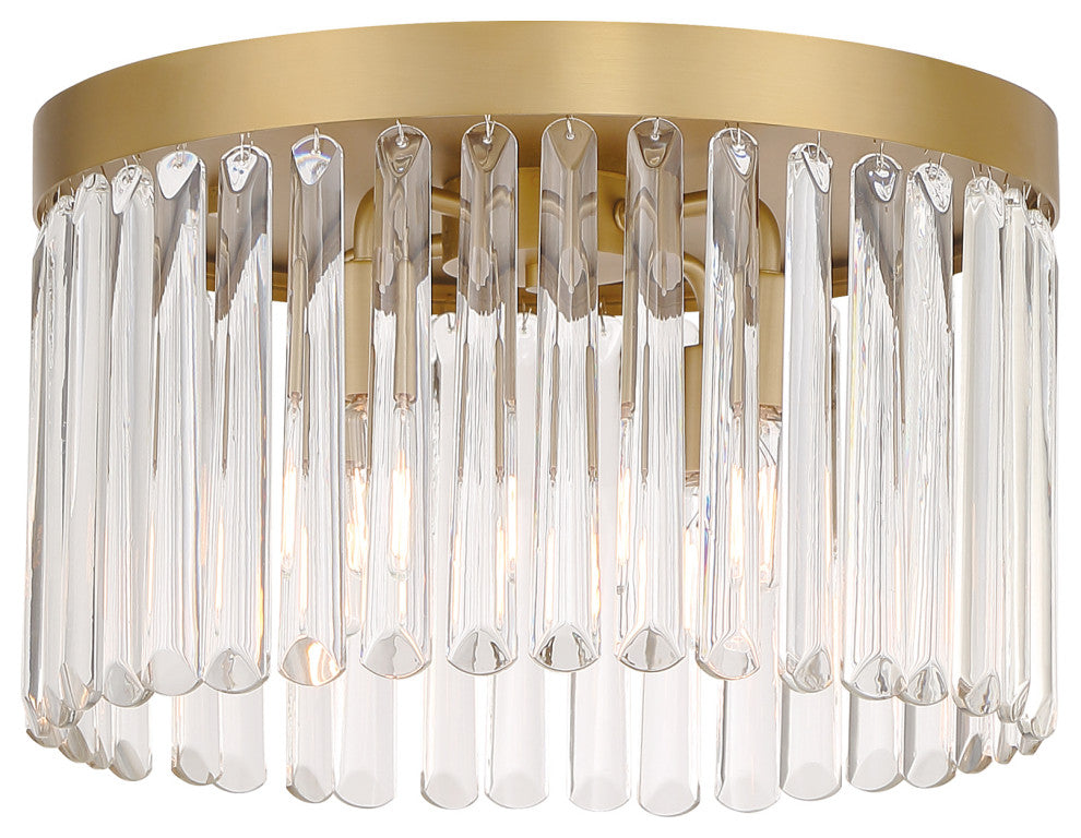 Emory 4 Light Modern Gold Ceiling Mount
