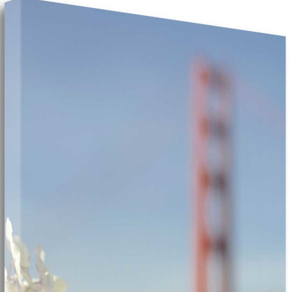 Up Close Caf" Mug Golden Gate Bridge 4 Giclee Wrap Canvas Wall Art