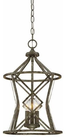 Millennium Lighting Lakewood Pendant, Antique Silver