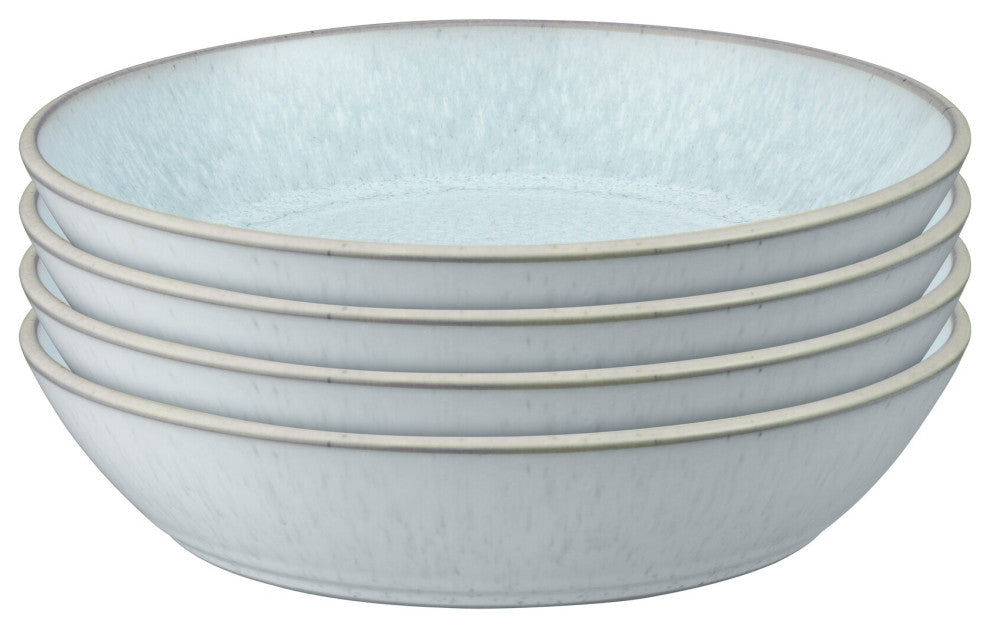 Kiln Green by Denby Pasta Bowls, Set of 4