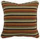 18" Double-Corded Patterned Jacquard Chenille Square Throw Pillow, Cadillac