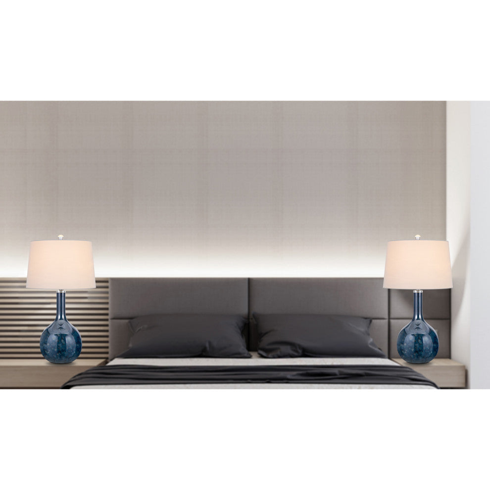 Nivala 29" Height Glass Table Lamp, Bo-3138tb-2-Abl