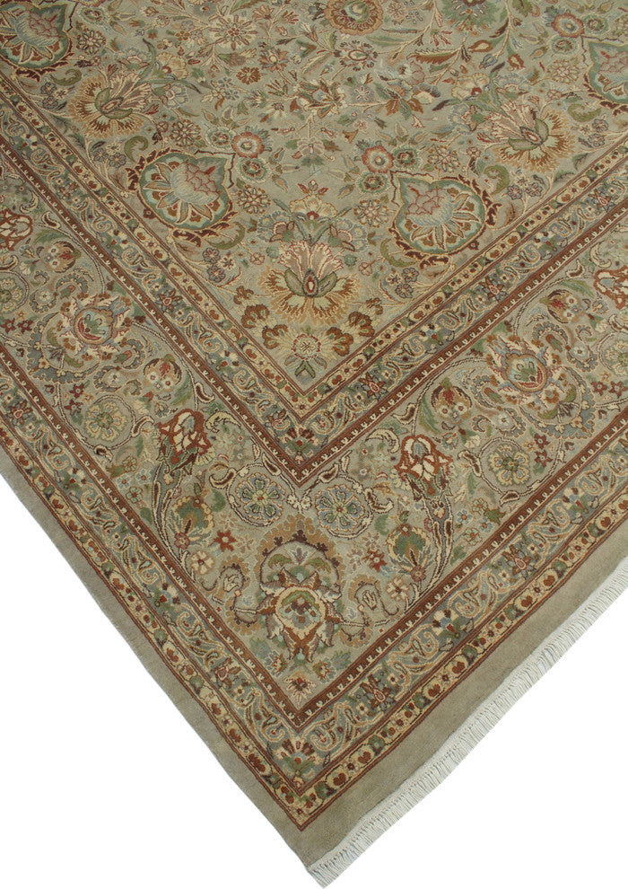 Pak-Persian Lahore Light Gray Rug, 8'9x13'0