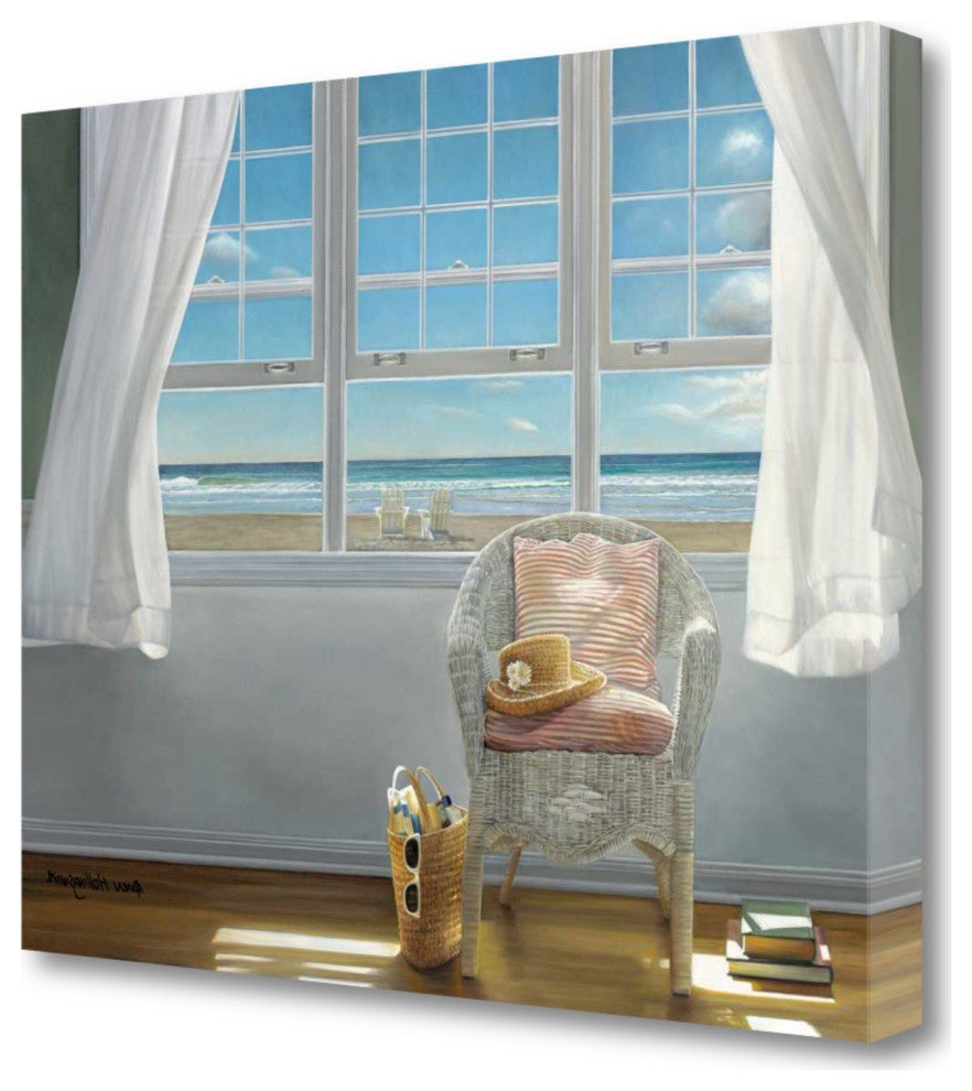 The Perfect Beach View 3 Giclee Wrap Canvas Wall Art
