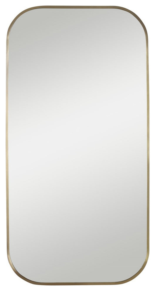 Uttermost Taft Plated Brass Mirror 09718