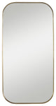 Uttermost Taft Plated Brass Mirror 09718