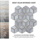 Hudson Rhombus Grey Eye Porcelain Floor and Wall Tile