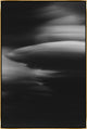 36x54 Lenticular Clouds X, Framed Artwork, Gold