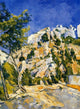 Paul Cezanne Bottom of the Ravine Wall Decal