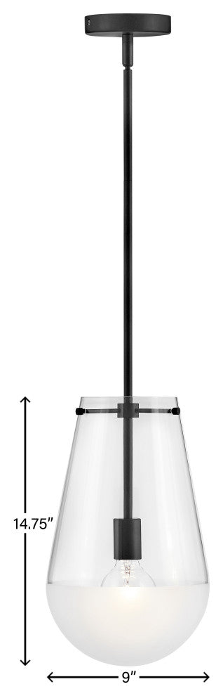 Hinkley Beck Pendant Light, Black