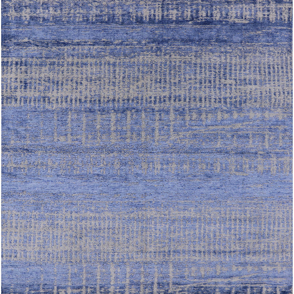Ahgly Company Indoor Square Mid-Century Modern Area Rugs, 7' Square