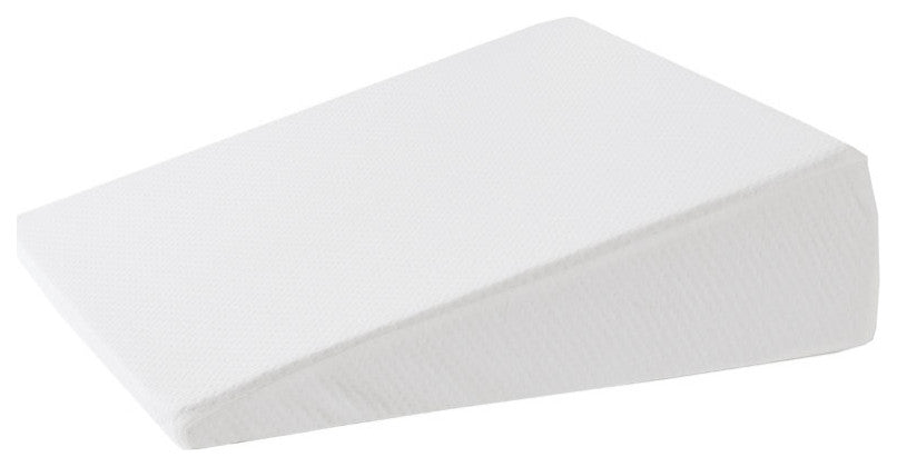 Sleep Philosophy Memory Foam Wedge Pillow, White