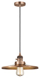 Innovations 201CSW-AC-MFR-AC-12-LED 1 Light Pendant, Switch, Antique Copper
