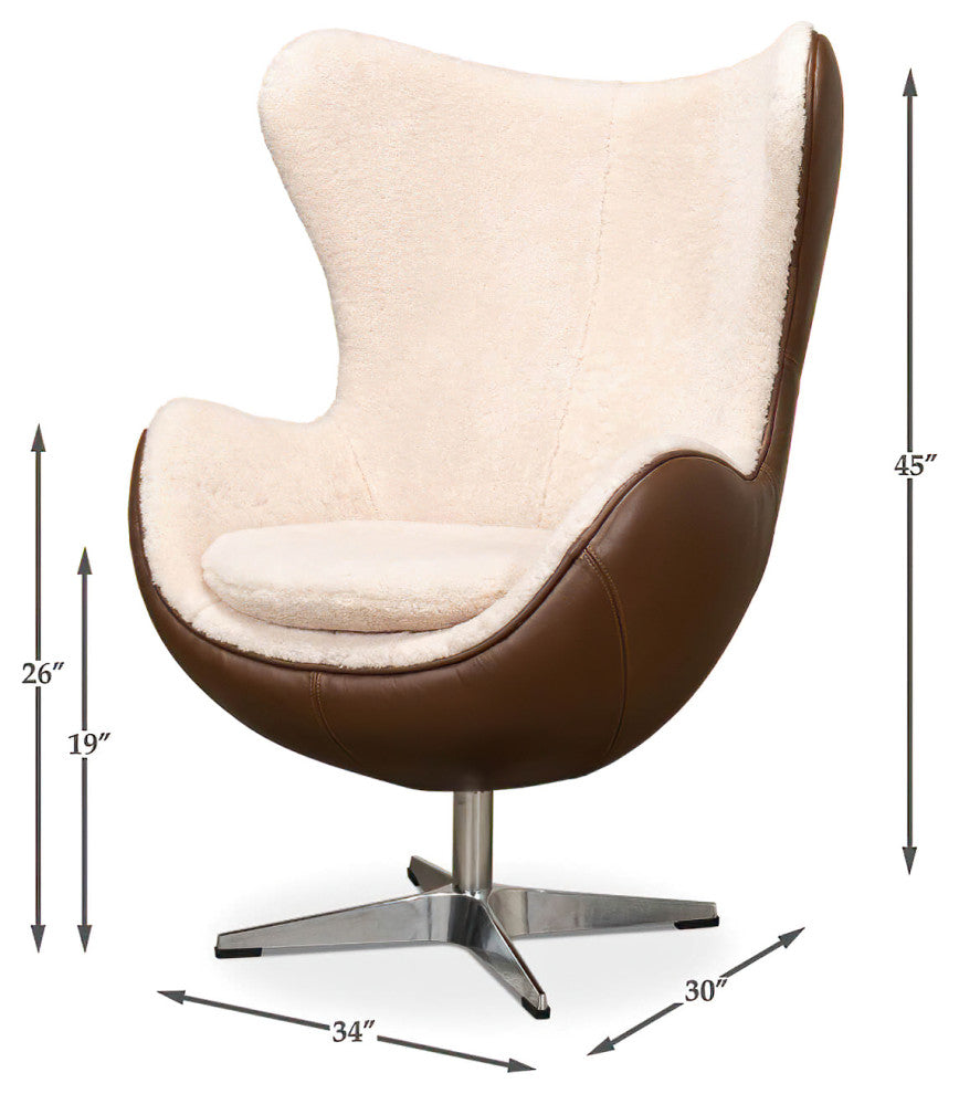 Mid Century Style Egg Chair