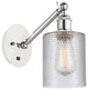 Innovations 317-1W-WPC-G112-LED 1-Light Sconce, White and Polished Chrome