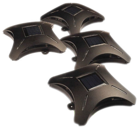 Ninja Star? Solar Deck Light - 4-pack