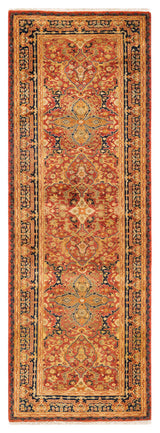 Mogul, One-of-a-Kind Hand-Knotted Area Rug Orange, 2' 8" x 8' 0"