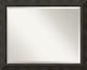 Signore Bronze Beveled Wood Wall Mirror - 32.25 x 26.25 in.