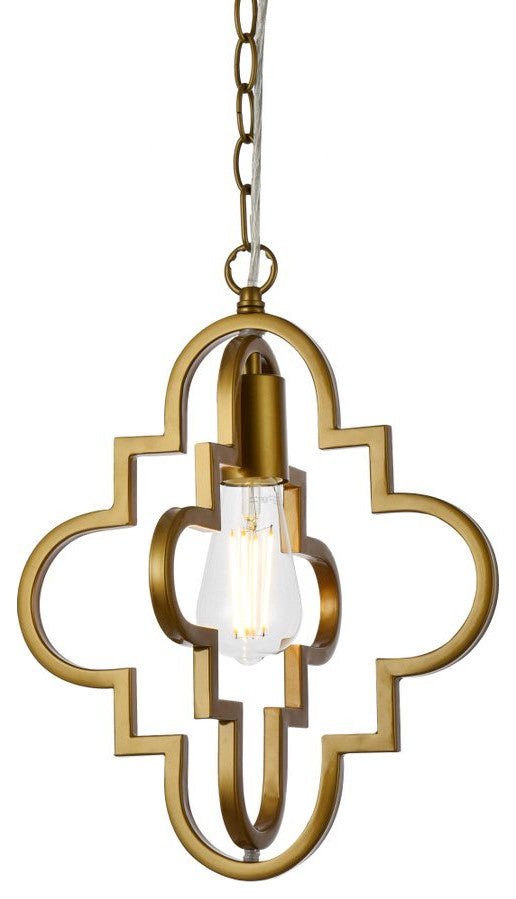 Sophie 1-Light Pendant, Brass