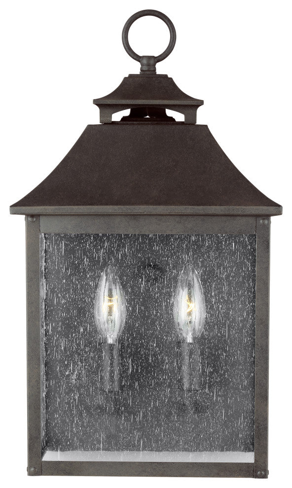 Galena Pocket Wall Lantern, Sable