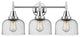 INNOVATIONS LIGHTING 447-3W-PC-G74-LED Caden 3 Light 26 inch Bath Vanity Light