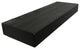 Rustic, Floating Shelf, 2" Thick x 6" Deep, Mountable, Black, 18"