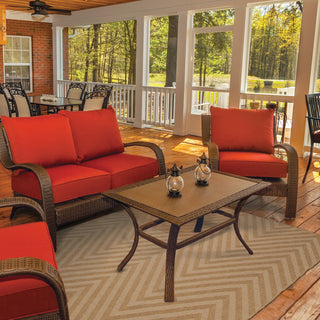 Karavia 1330X Tan/Light Tan 8'6"x13' Rug